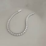 Sidabrinė Tennis stiliaus apyrankė